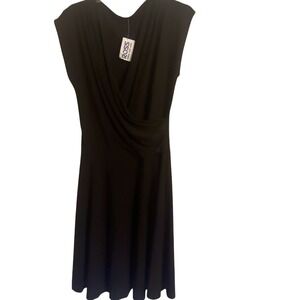 Soprano Black‎ Dress Fit & Flare Sleeveless Party Cocktail Dress Size 1X NWT